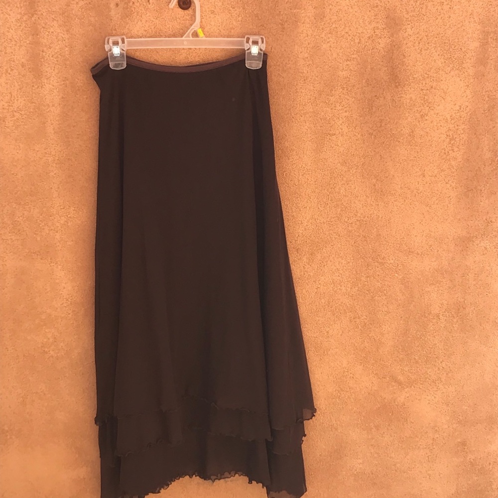 Karla Kay Steen: Gorgeous Chocolate Sheer Skirt!